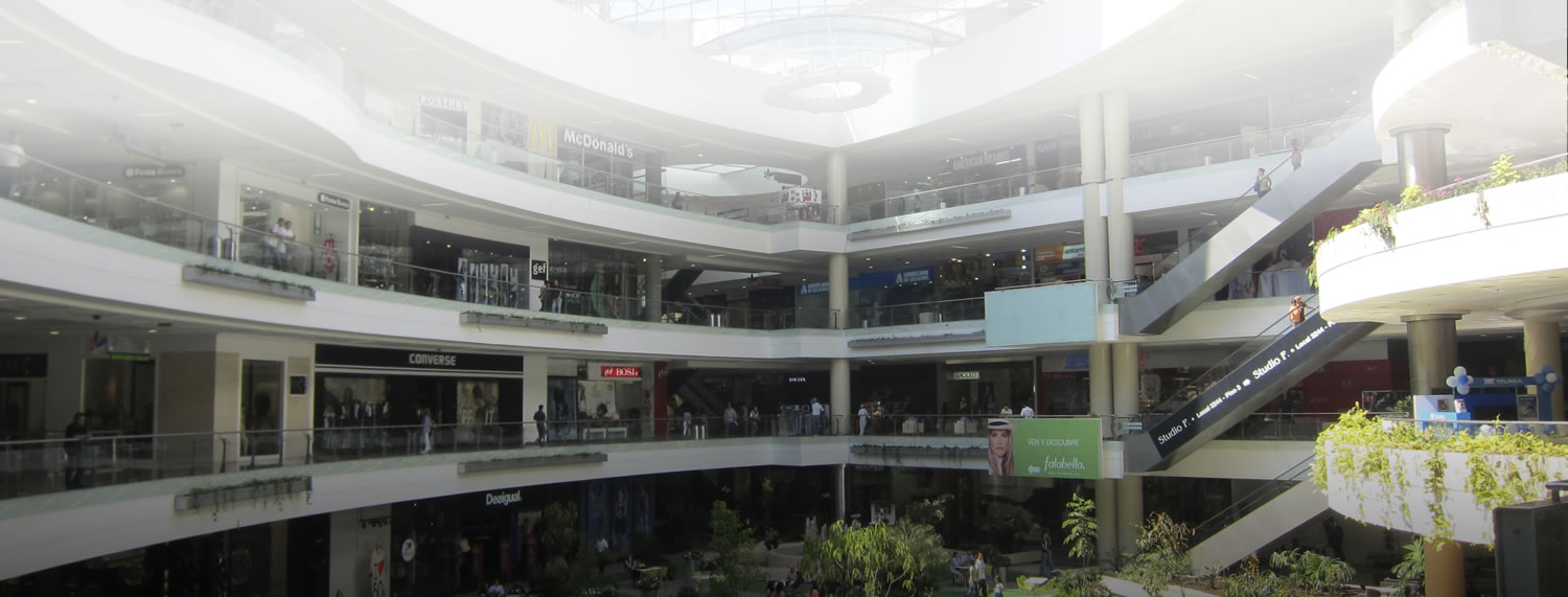 interior centro comercial